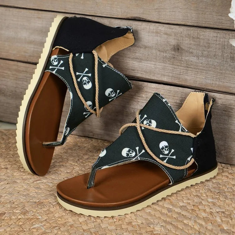 Toe Post Platform Sandals Black 12bf60a2-ae5b-4311-92e9-2b2495906ee0-Max-Origin