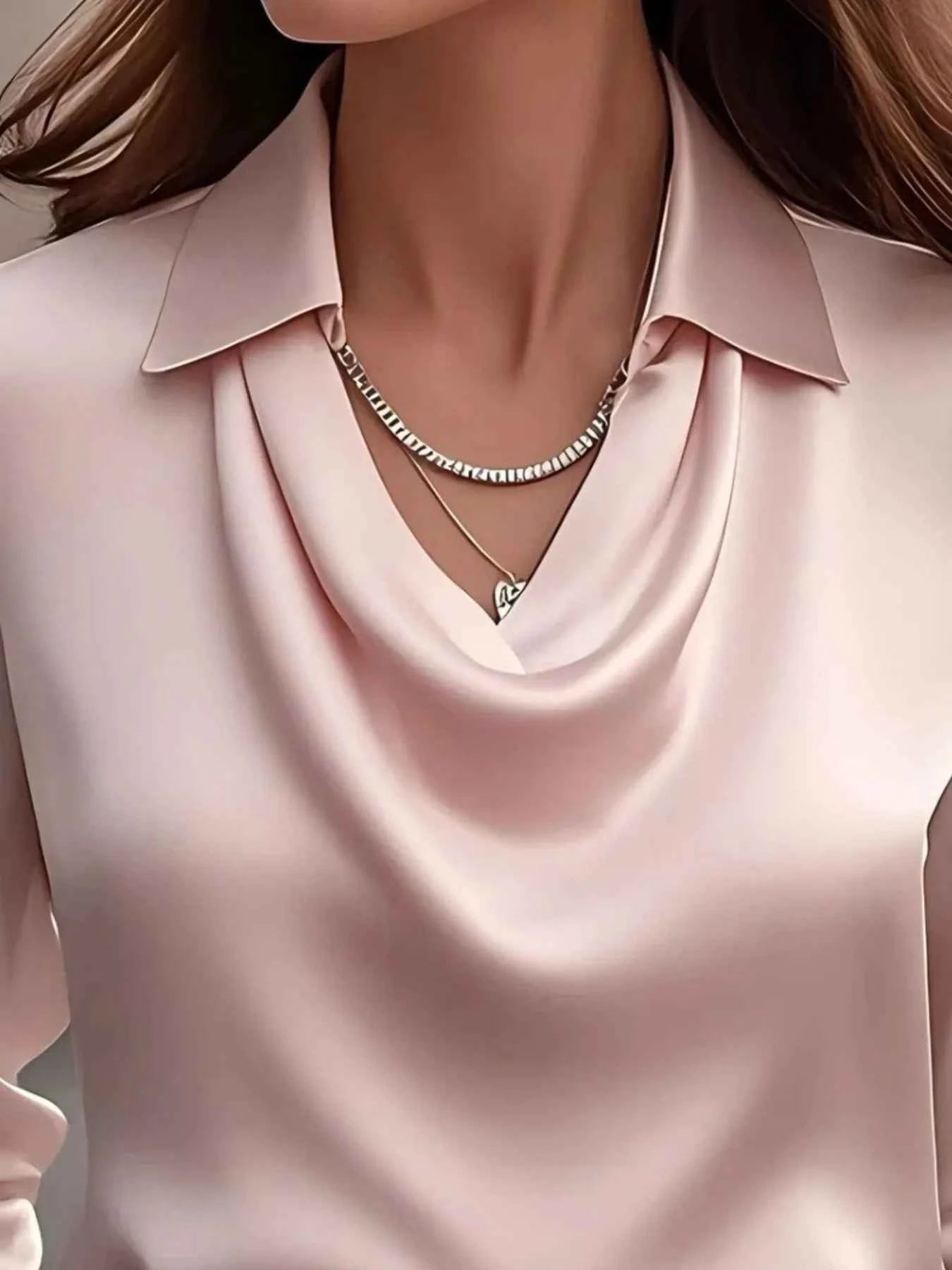 Satin Collar Long Sleeve Blouse 12d8edd9-8dca-40b7-8e3e-8819f6f4f236-Max-Origin