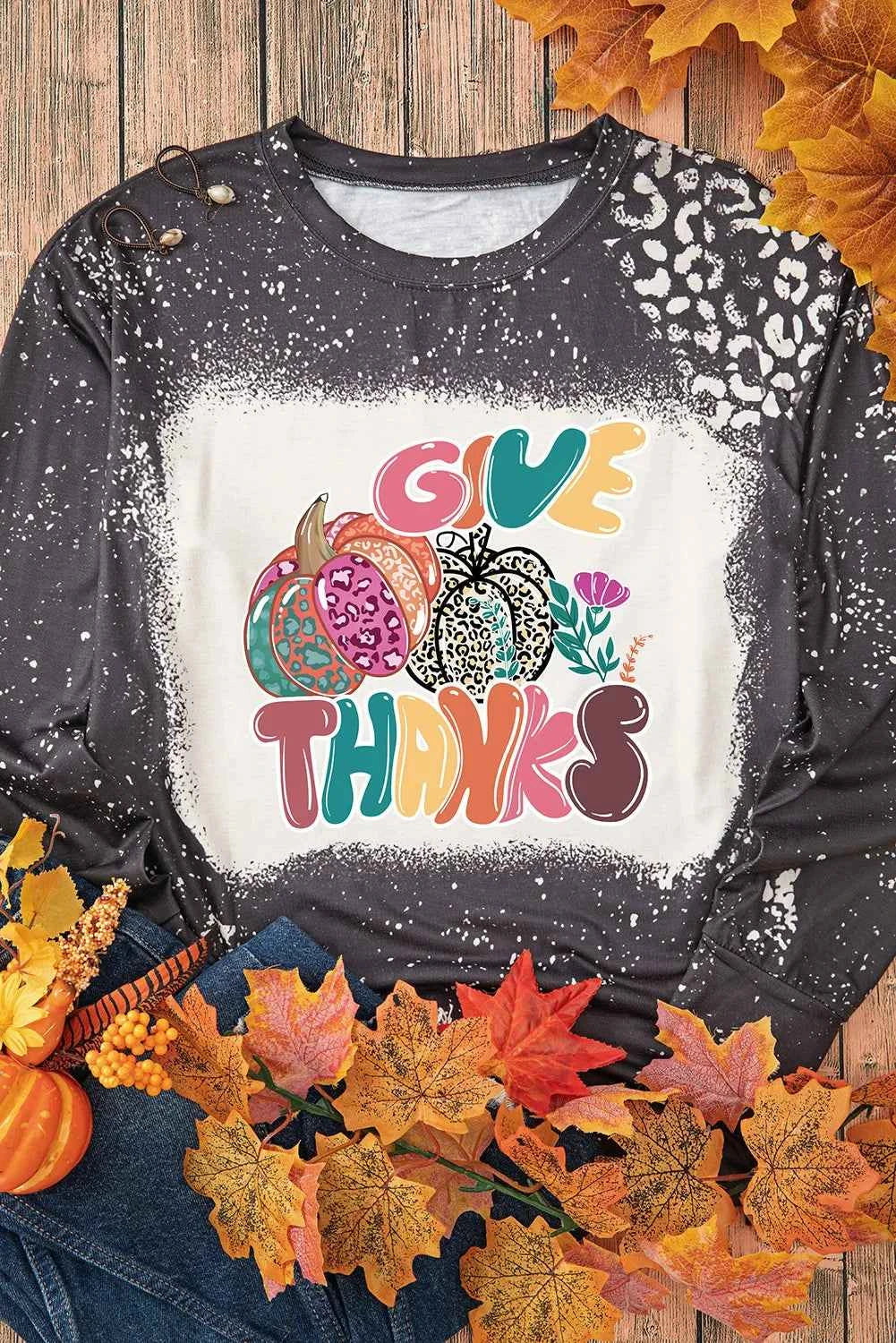 Pumpkin Graphic Round Neck Long Sleeve T-Shirt 1304d07d-d5f0-4c8a-91c5-36cd55d0552c-Max