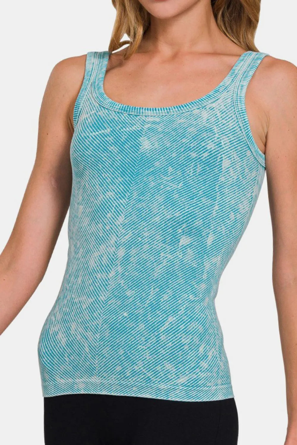 Zenana Ribbed Scoop Neck Tank 13054f34-fcd1-4720-aa64-89d95194d487-Max