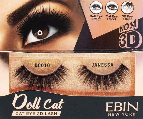 Ebin New York 3D Doll Cat Eyelashes 010 One 13126958_a711290a-7f52-428d-8728-a69773ecedb1