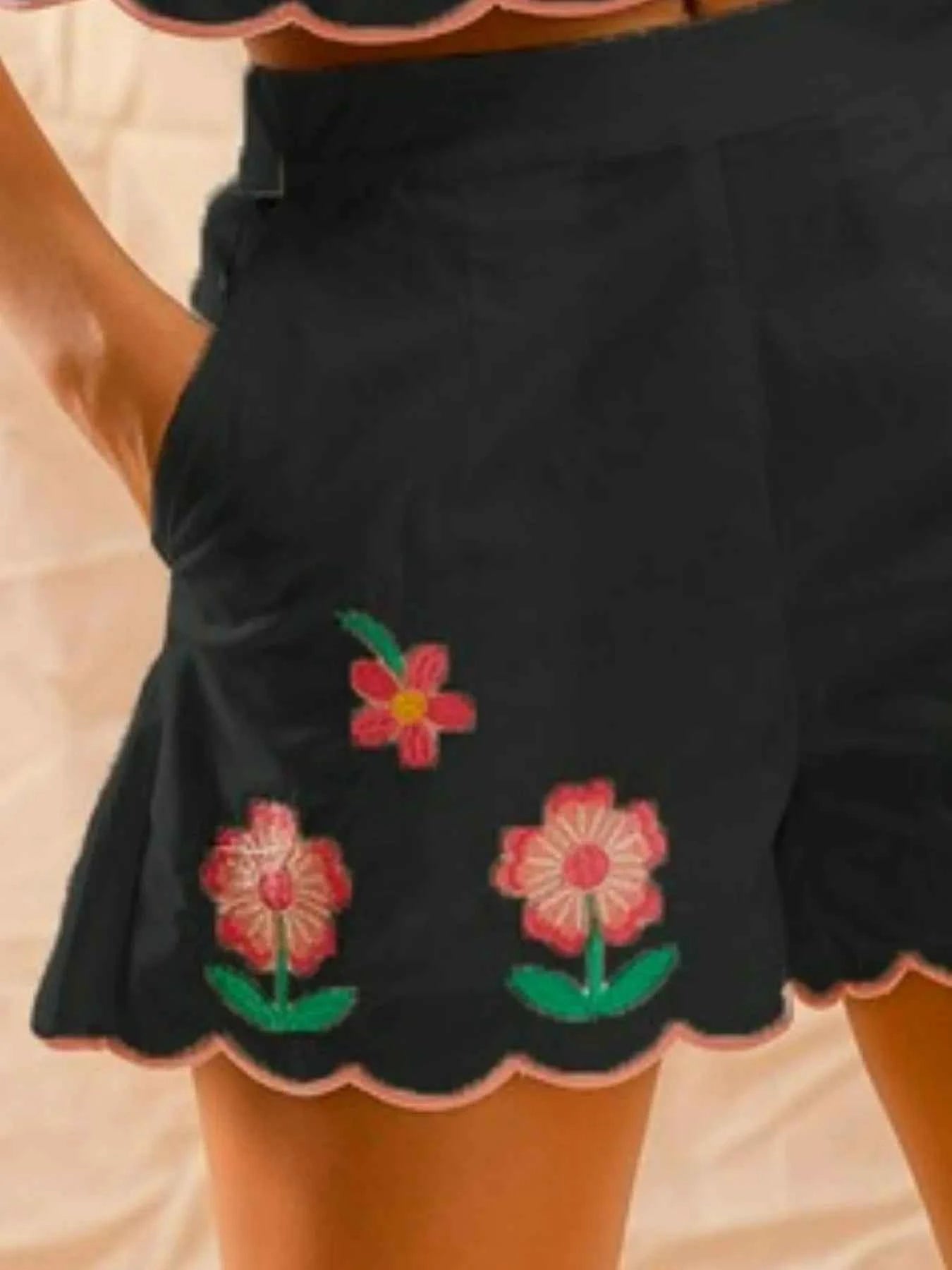 SO ME Flower Embroidered Tank Top and Shorts Set 132c356b-968f-4cb7-a7ad-254a02e09be5-Max-Origin