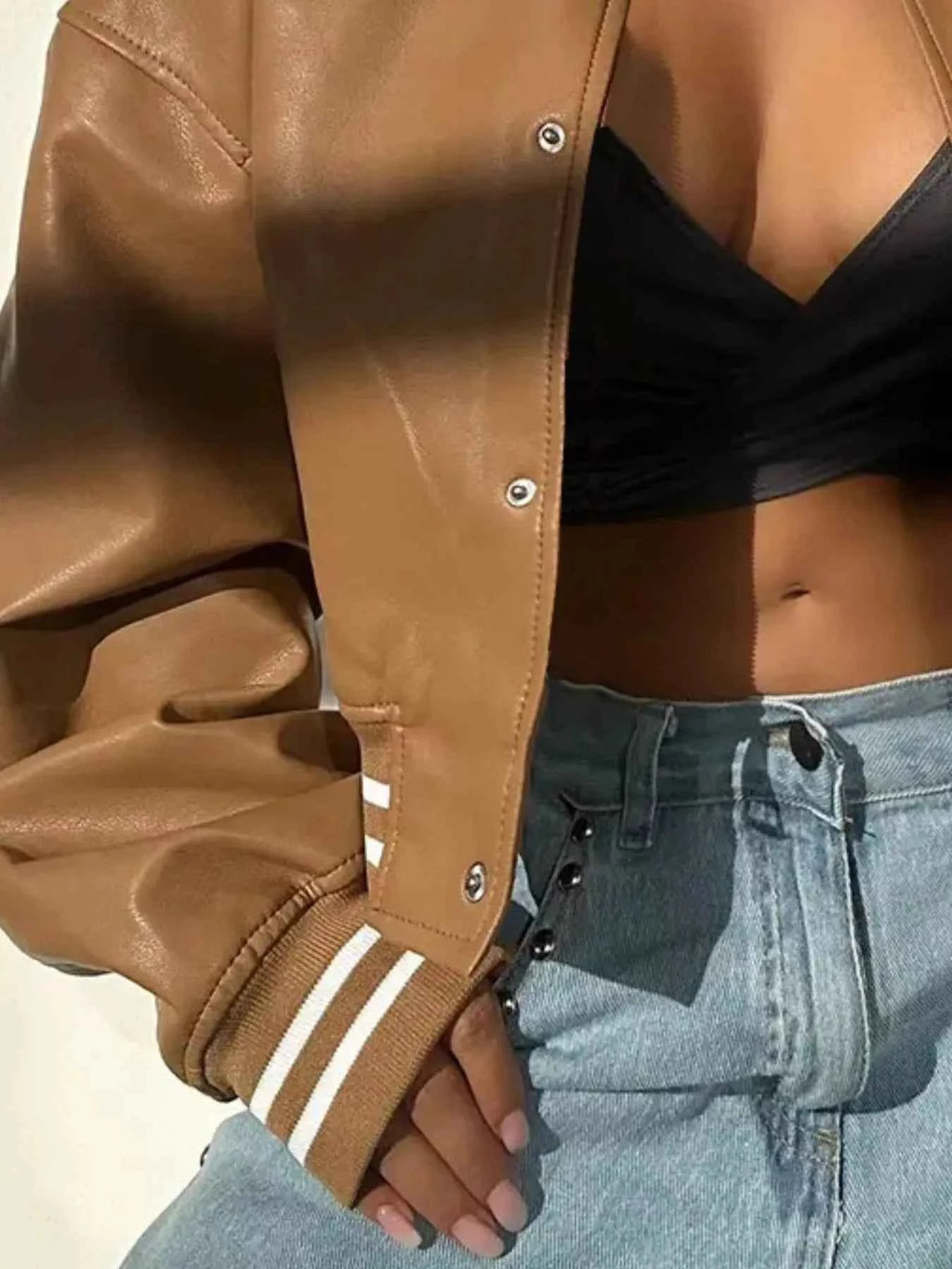 Snap Down Long Sleeve Jacket 133f2661-227d-4e71-986b-51c8e3d39d5e-Max-Origin