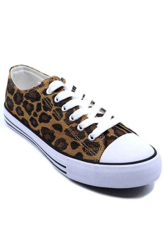 Lace up Classic Sneaker Bronze Leopard 13408473_c13dfec0-9448-4a46-8594-3bddee6ff473