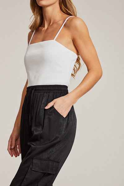 Textured satin cargo pants 13569992_6cbd8ac1-8079-469e-a8b2-e45fe9559fc4