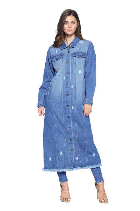 DENIM LONG JACKETS DISTRESSED WASHED 13653811_d945b3bc-8c11-471f-a157-77da9cb11c74