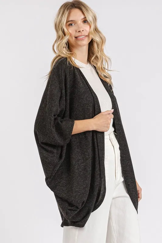 Mittoshop Open Front Batwing Sleeve Cardigan 138925a4-b8a1-4937-924e-a1bd25c41f8a-Max
