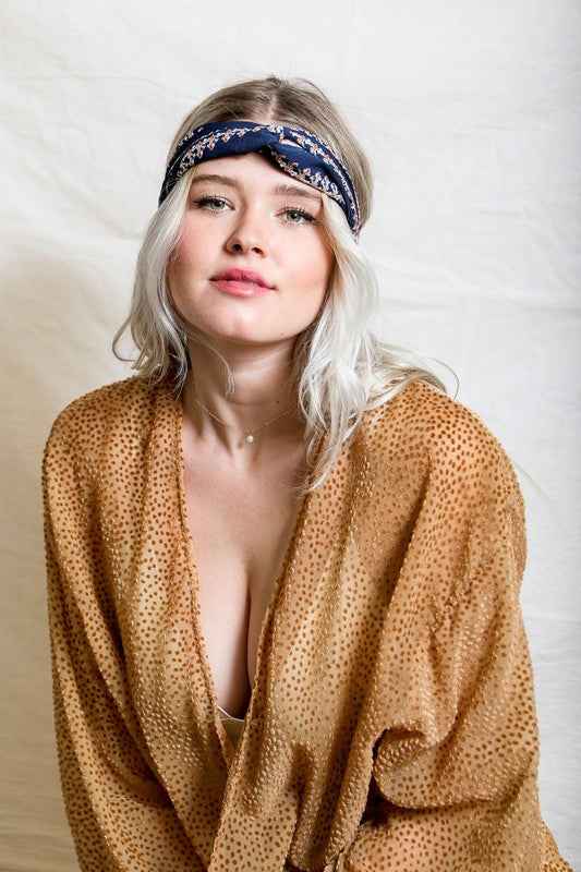 Bohemian Stitch Print Twist Headwrap 13925822_45db2f83-620c-4184-b0aa-f7f3adc7034d
