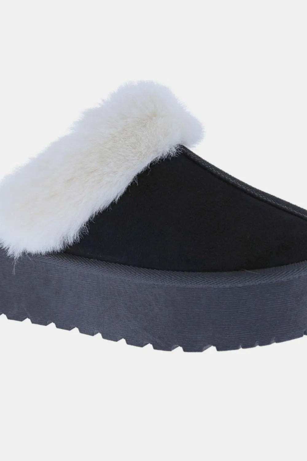 Weeboo Thick Bottom Fur Trim Snow Slippers 13a589a9-173f-40c0-8110-1dcde9c8b59f-Max