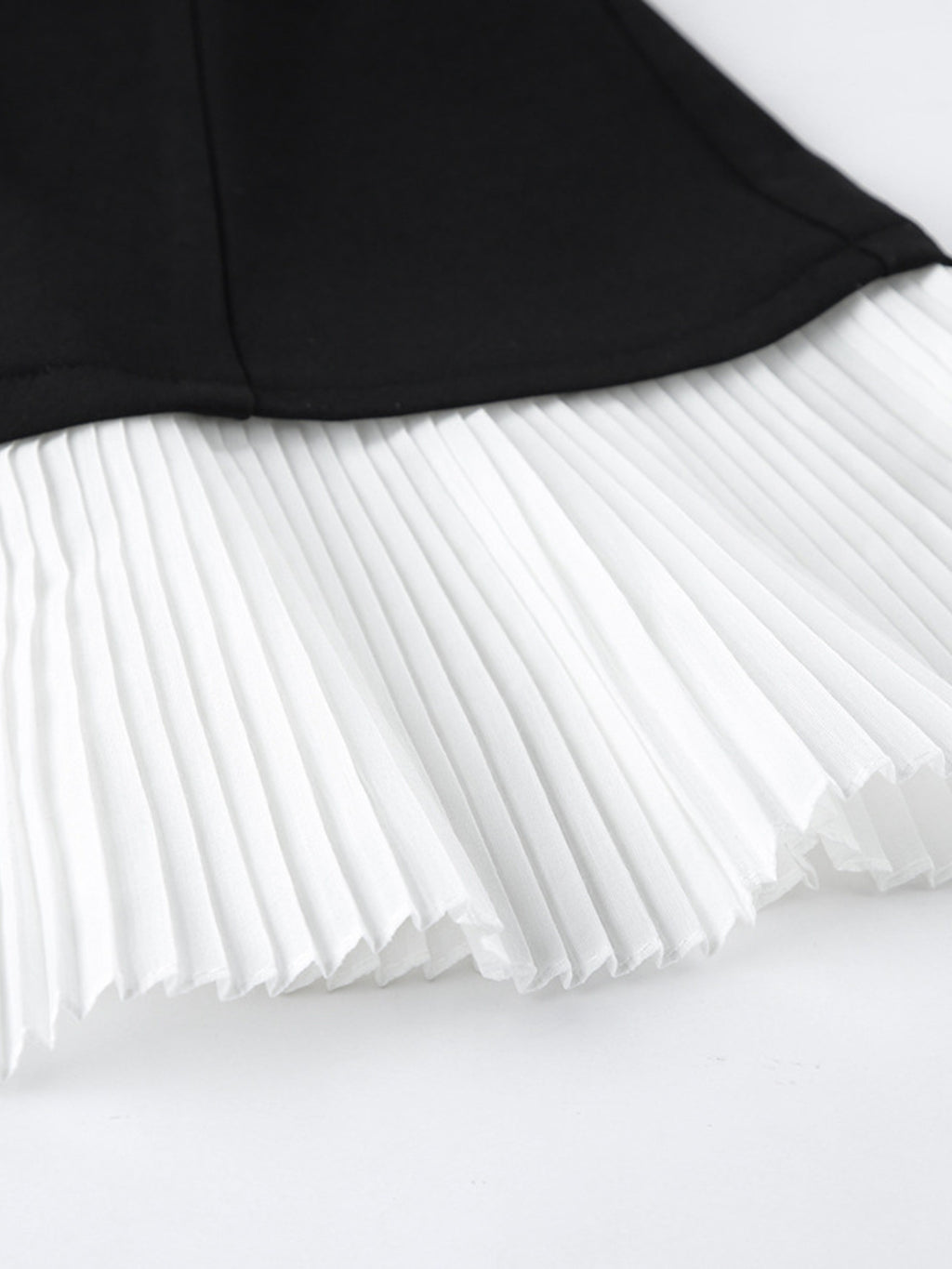 Pleated One Button Blazer Dress 14064ebe81d34f3b8c4e7cfac909c255-Max