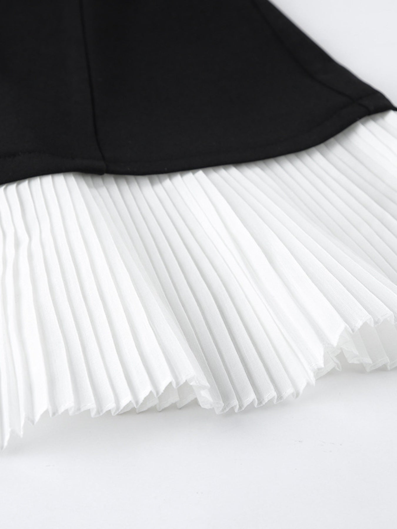 Pleated One Button Blazer Dress 14064ebe81d34f3b8c4e7cfac909c255-Max