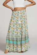 Printed maxi skirt GREEN MULTI 14235483_421e08c7-f012-4f2b-8de2-54ffce07ccde