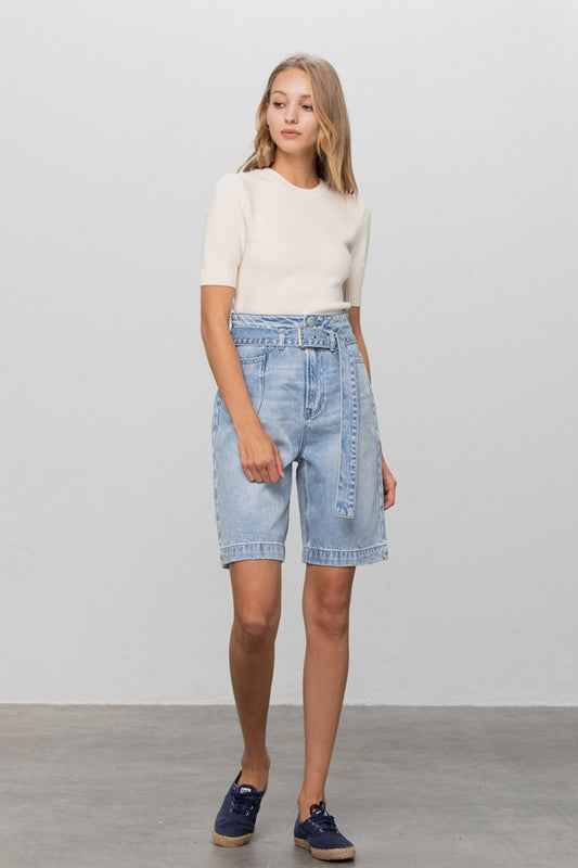 BELTED DENIM BERMUDAS 14259324_2624dd53-58d0-4041-9fb3-4b261d4882d9
