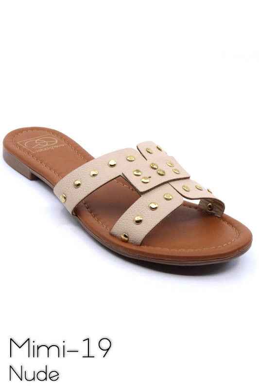Slide sandal with rivet studs 14265475_23aeab1b-ed35-4048-b403-f987793d8950