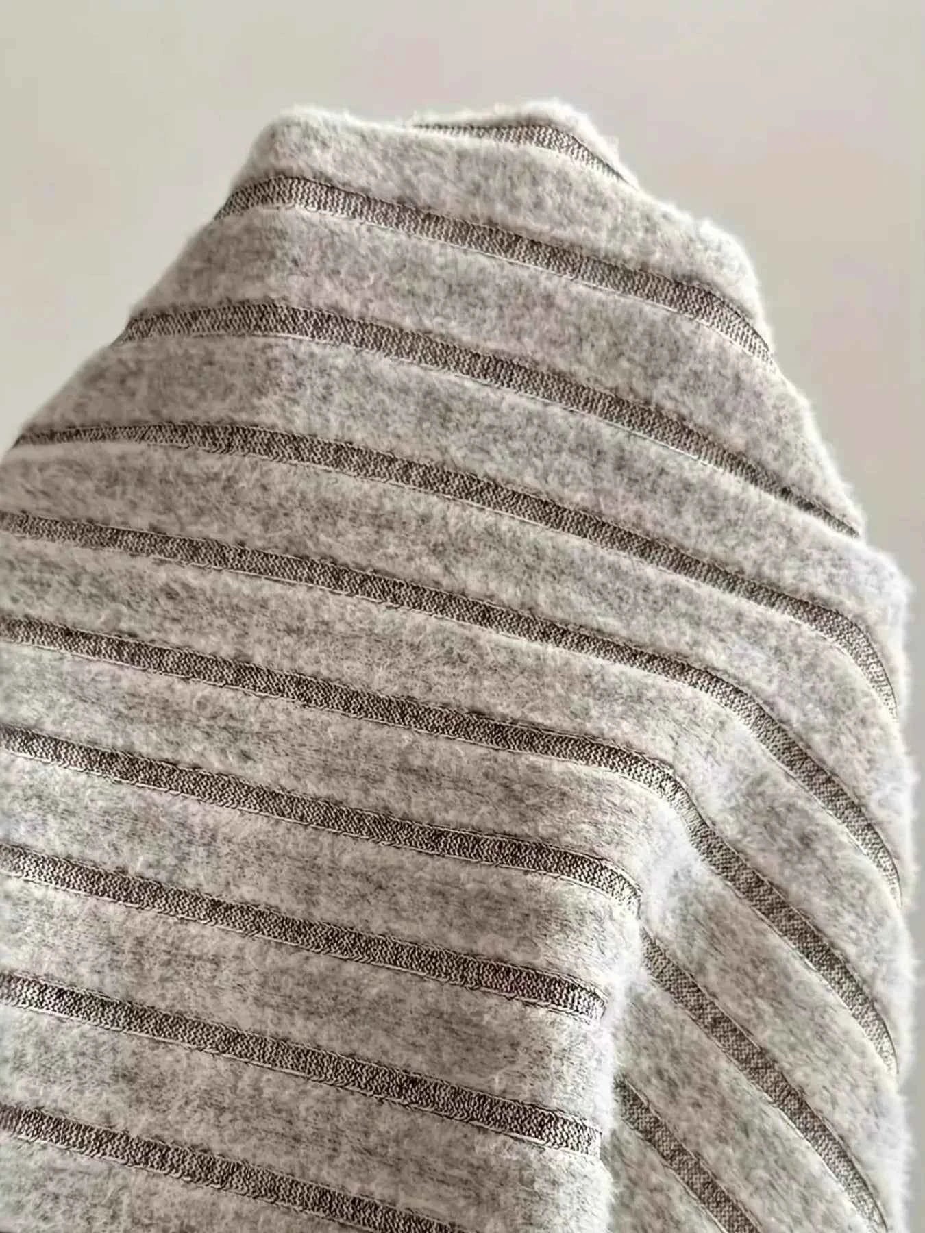 Decor Button Ribbed Long Sleeve Top 1448b71f5f264a3a80e5cac89e5e0950-Max-Origin