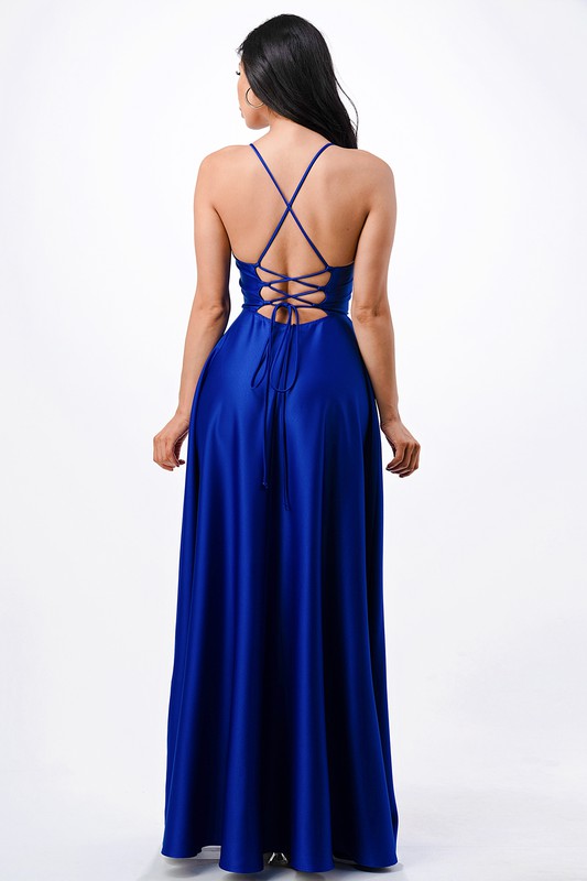 open side back spaghetti zig zag tie satin gown 14490112_60da1645-d41e-4662-98d5-4ad20dd4fde3