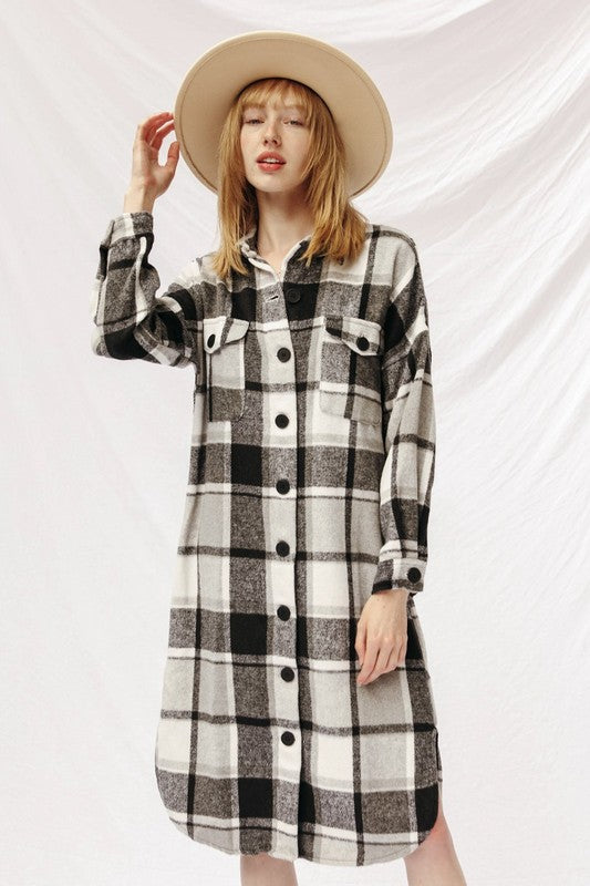 Long Plaid Jacket 14496431_30864267-16a4-4853-8ad5-39c6dca05d48