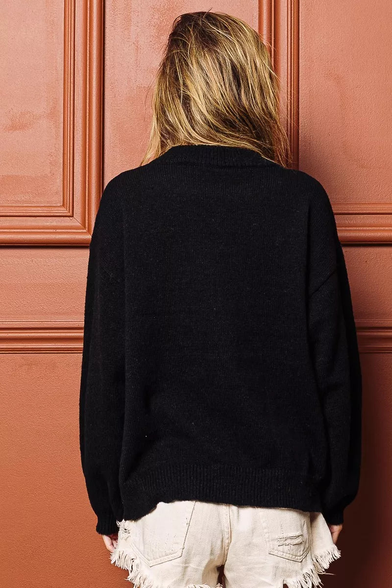 BiBi Tinsel Lettering Christmas Sweater 144f4af629324122954cc58e2904a160-Max-Origin