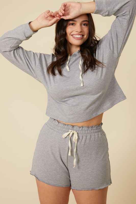 French Terry Lounge Shorts grey 14538975_7744b8d3-0194-4659-b304-5ef3a4ebb175