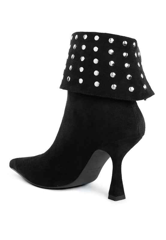 Kolara Studded Foldover Boots 14647e5d-743b-4b2b-9d66-0aff67e09e5e