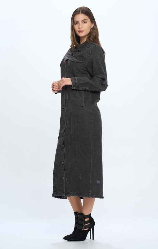 DENIM LONG JACKETS DISTRESSED WASHED 14972799_a8d9911e-d701-469d-9e38-3abfccb00573