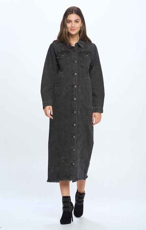 DENIM LONG JACKETS DISTRESSED WASHED 14972799_cbb3f8a7-b337-487a-8f9d-1ae3d49cdbd8