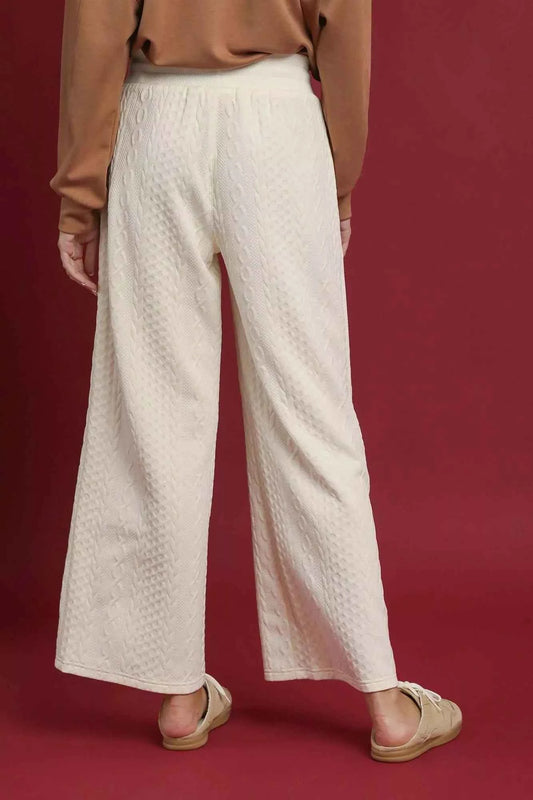 Cable Knit Textured Wide Leg Pants 14f66cda-b98e-4d9c-97a8-c237d2f8d213-Max-Origin