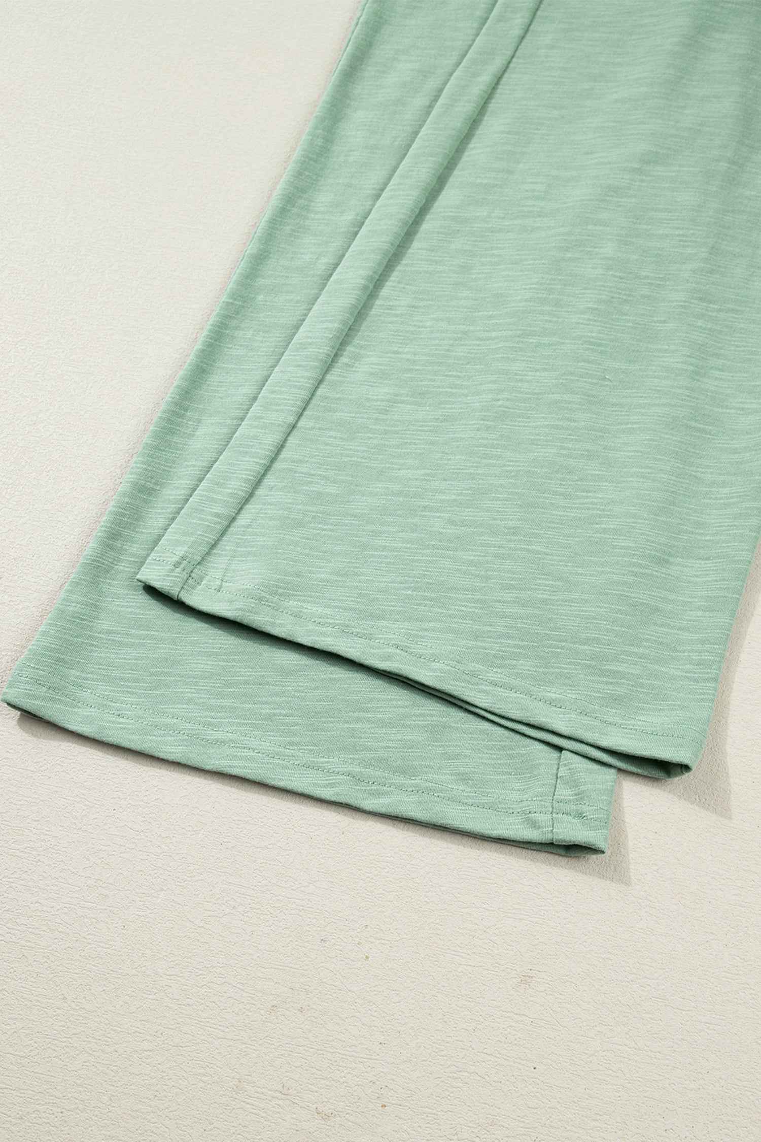 Canton Cuffed Short Sleeve Tee Raw Seam Patch Pocket Drawstring Pants Set 151a7da2bb0ec2cd