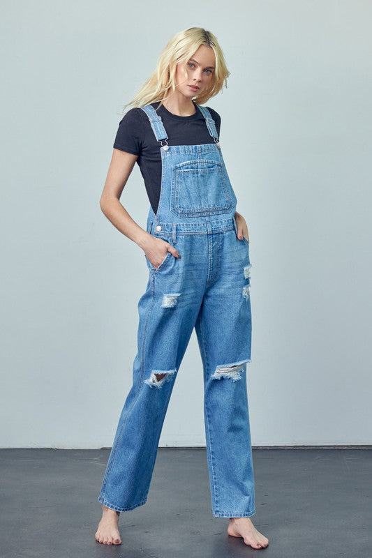 Pocket Patched Ripped Denim Overalls 15374240_ce897730-393f-4aa6-9737-605e34bf6824