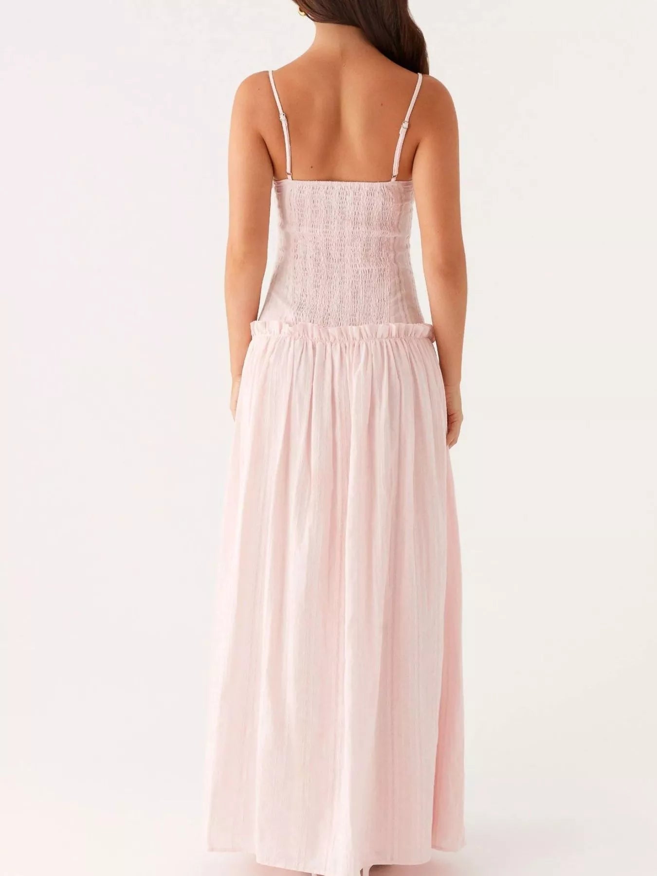 Frill Spaghetti Strap Maxi Dress 154ede17-9a27-4ee5-9022-d4de623e3510-Max-Origin