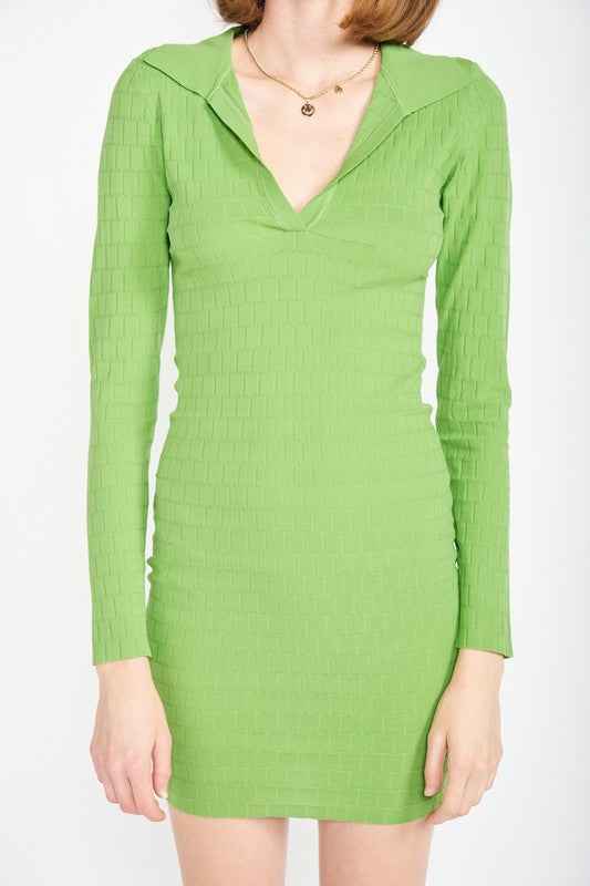 BODYCON COLLARED MIN DRESS 15833428_d3c1f46d-4eec-49cb-b32d-b5dfa9067008