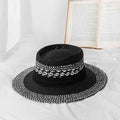 Straw hat Black One Size 15863722_ad4ad9ba-efc6-43dc-81de-b9729cd1926e