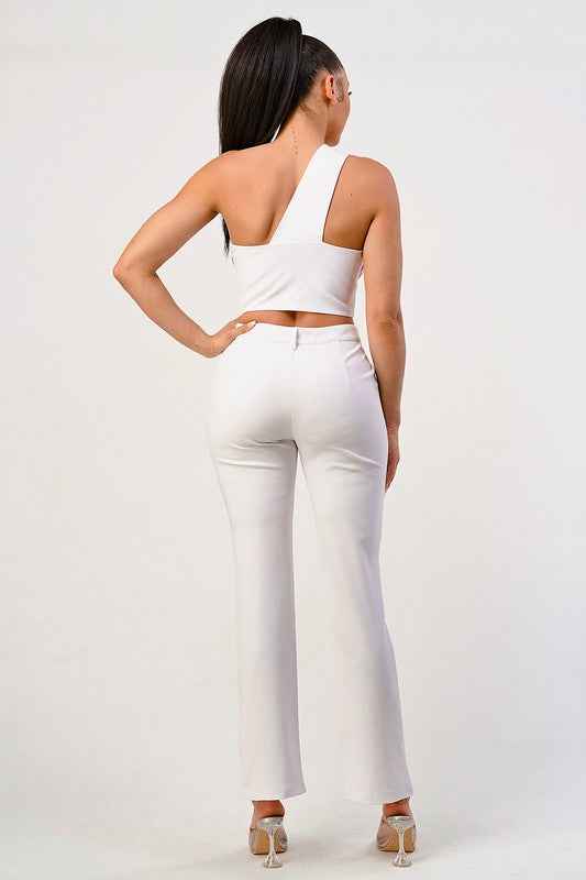 Sophisticate's Pink Accent Halterneck Ensemble 15935129_d7f54285-1c5f-4d8c-aa8d-979aa8de54cf