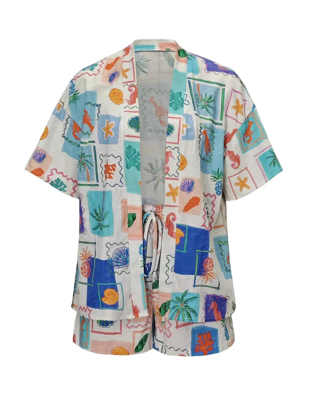 Printed Short Sleeve Shirt and Shorts Set 15a7fdb6-5837-43cd-adeb-4a859b2e85c4-Max-Origin