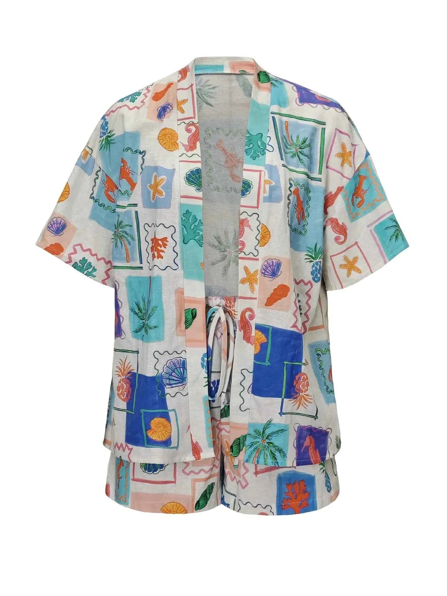 Printed Short Sleeve Shirt and Shorts Set 15a7fdb6-5837-43cd-adeb-4a859b2e85c4-Max-Origin