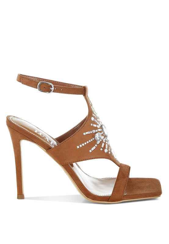 Warda Jeweled Shiny Stiletto Heels 15a9d800-ede5-4a64-99b4-5302065eabb4