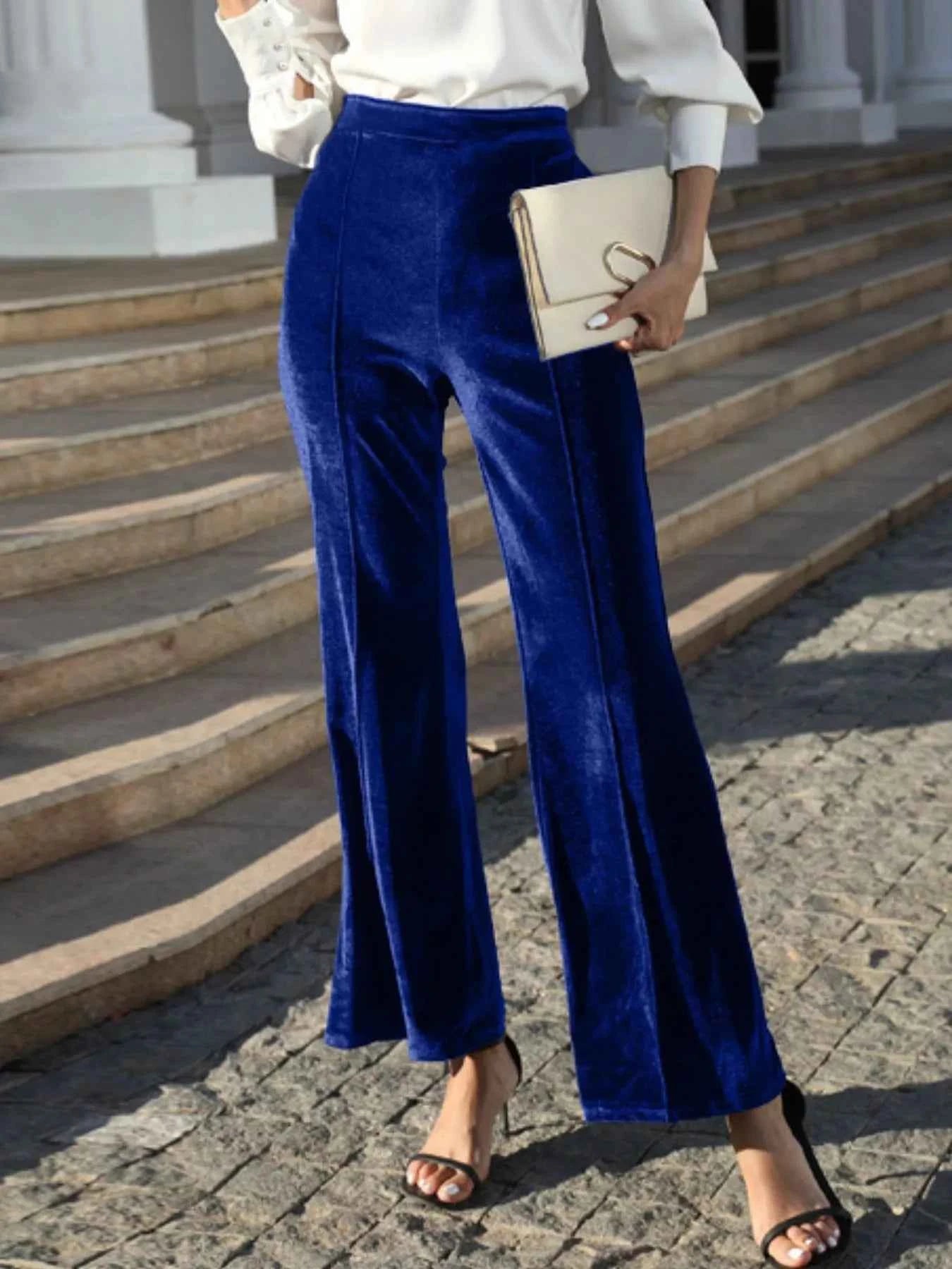 High-Waisted Wide Leg Velvet Pants 15df7fc6-35f6-474e-828c-ea88ec2f6e85-Max-Origin