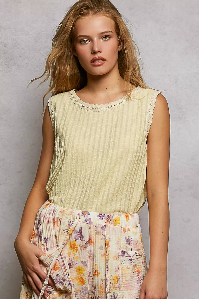 POL Ribbed Round Neck Tank with Lace Trim 15e7acbf-0d4a-4107-a122-bc916a9192b2-Max-Origin