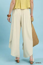 Umgee Flowy Asymmetrical Hem Wide Leg Pants 161fbb5c-94a1-4eae-a633-7e0f14212592-Max-Origin