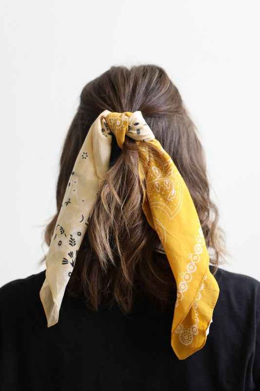 Two Tone Western Floral Bandana 16200068_91ae612f-eba4-4f20-af42-bb89d865ecdf