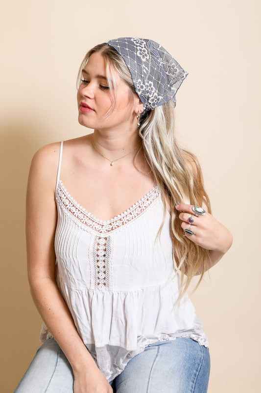 Bohemian Floral Lace Headscarf 16234311_17cdf98d-2247-4cfe-98f9-acc2532fcae0