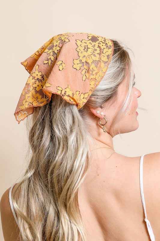 Bohemian Floral Lace Headscarf 16234311_89475e37-0fc3-46a7-823c-2f928298b929