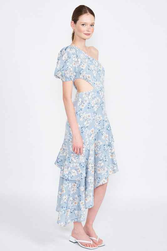 ASYMMETRIC ONE SHOULDER DRESS WITH CUT OUT 16357311_89b1fcb5-4377-4fc7-8caa-e65b6f586b6e