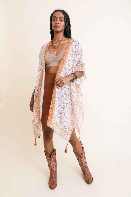 Ditsy Floral Paisley Kimono Camel One Size 16435900_75d0d29a-4bfe-4528-a79e-dc0f9f6da103