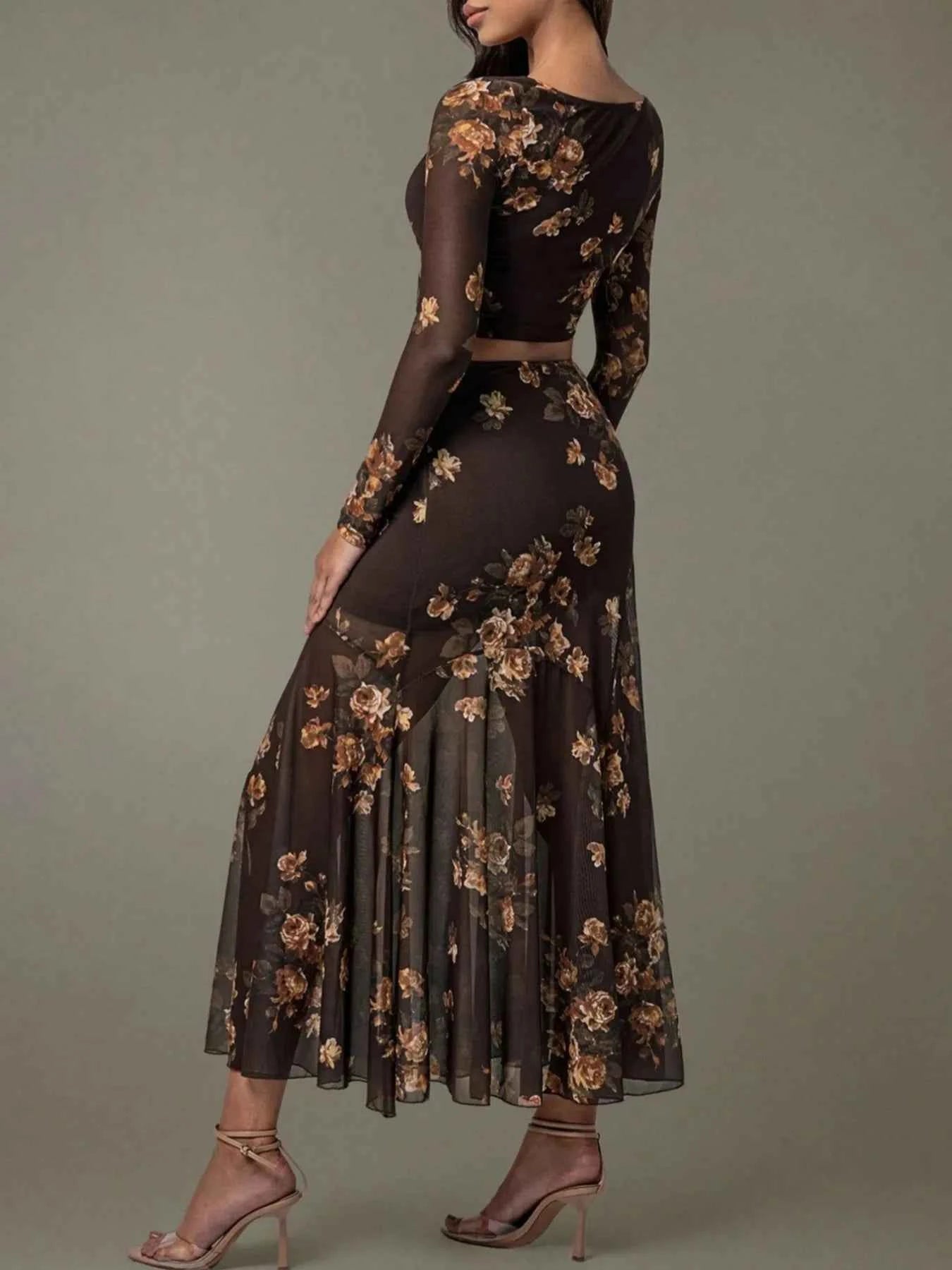 Floral Square Neck Top and Skirt Set 16506ff0-bb03-4259-a9f1-c4904b0f30cf-Max-Origin