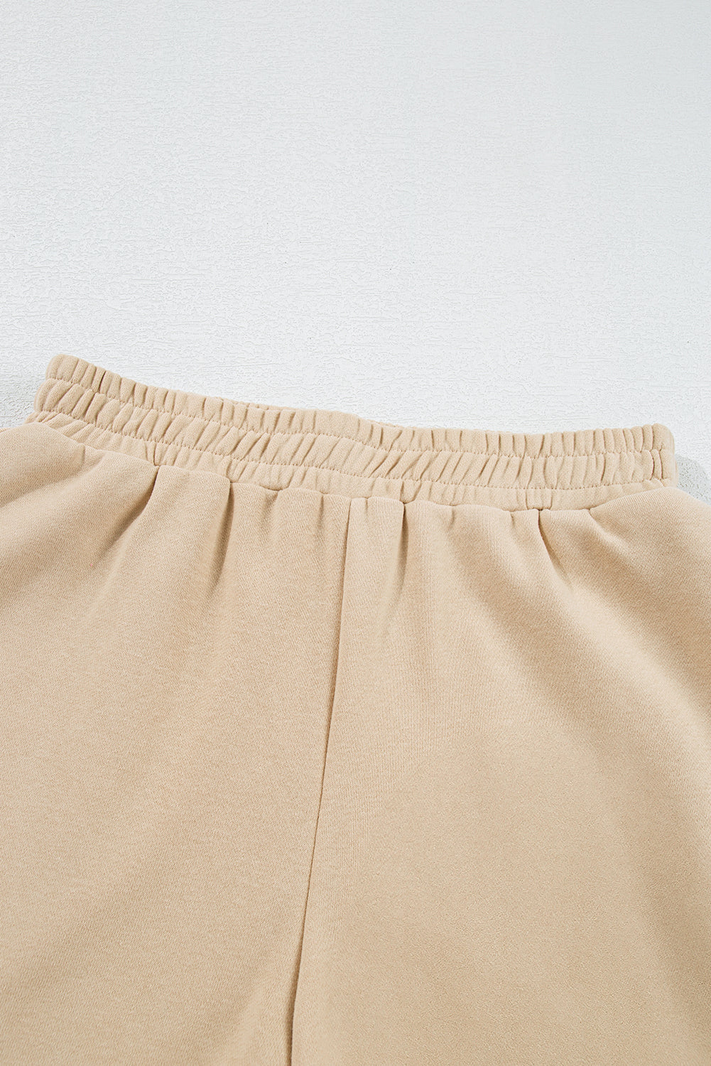 Bonbon Colorful Striped Long Sleeve Pullover and Shorts Set 167118309702e35e