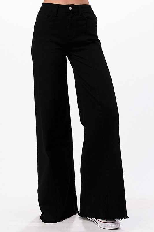 Wide leg, denim pants, jeans, western Black 16722223_f91f828a-9b89-4ec5-88c4-b3c341d02b9d