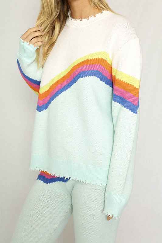 Retro stripe sweater 16742563_4eb8535d-acd2-46b8-8eb8-05173a9ee17f