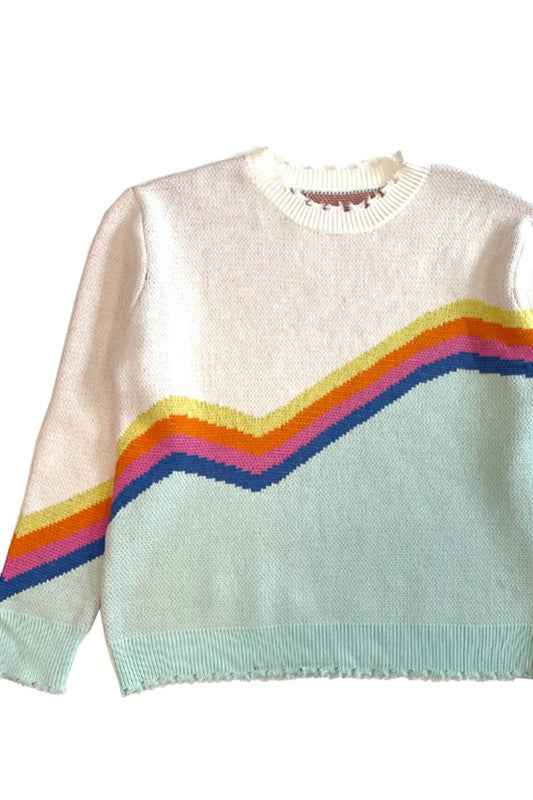 Retro stripe sweater 16742563_e668c4f7-e7c8-4fc2-84ce-960c35cb415c
