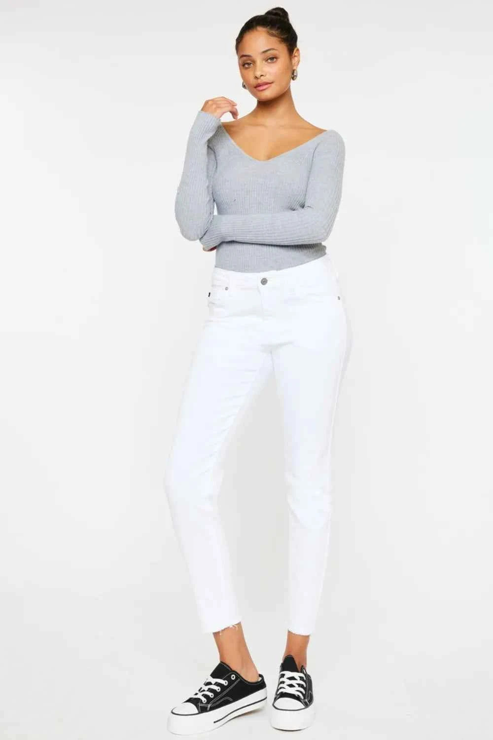 Kancan Mid Rise Ankle Skinny Jeans 16d6af26-eccd-40d5-b0be-bbd4eb5f33c4-Max